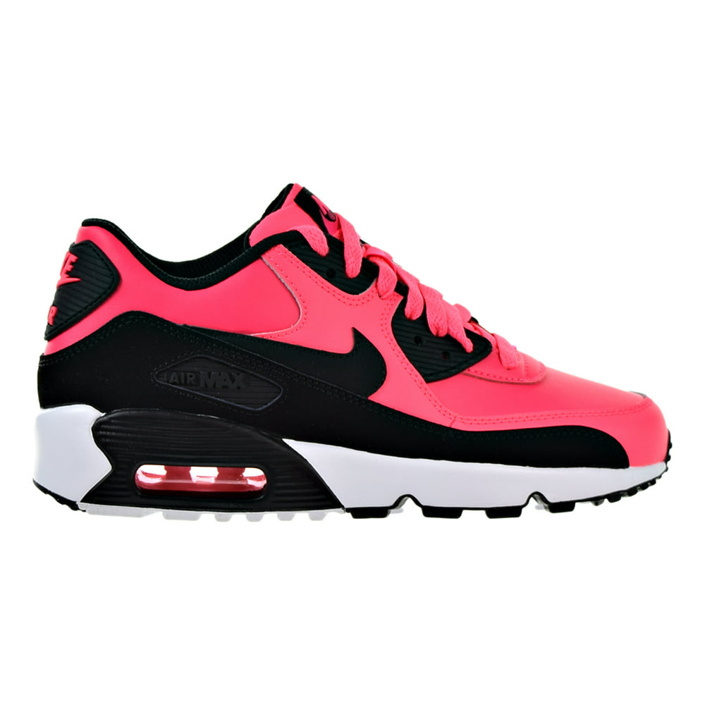 Nike - Nike Air Max 90 LTR Big Kid's Shoes Racer Pink/Black/White ...