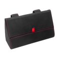 thumbnail image 1 of Funda de cuero para gafas de coche universal con cierre magnético, caja de gafas con clip automático Negro Baoblaze soporte para gafas de sol para coche, 1 of 8