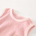 thumbnail image 4 of Bxsruta Baby Bodysuit Sleeveless Cotton Romper Infant One-Piece Tank Jumpsuit for Summer, 4 of 8