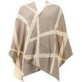 thumbnail image 1 of WynneLayers SoftKNIT Intarsia Poncho Cardigan Women's 767-024, 1 of 8