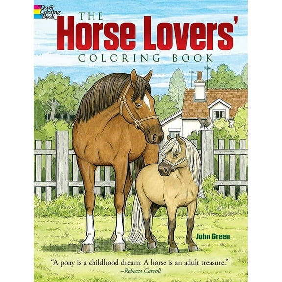 Dover Animal Coloring Books The Horse Lovers' Coloring Book, (Paperback)