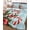 Blue, variant on Quilt King Size Bedding Set, Christmas Reversible Summer Quilt 3 Pieces, Xmas Canes Berries Pine Cone Vintage Beige Lightweight Bedspreads Coverlets with 2 Pillow Shams for All Seasons
