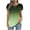 Green, variant on SROBPTY Womens Summer Tunic Tops, Casual T Shirts for Women, Womens Casual Loose V Neck Short Sleeve T Shirt Blouse Dressy Tops Navy,XXL