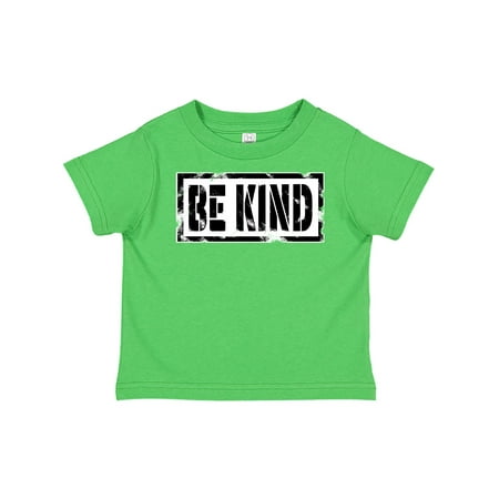 

Inktastic Be Kind Weathered Stencil in Black Gift Toddler Boy or Toddler Girl T-Shirt