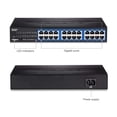thumbnail image 3 of Conmutador de escritorio TRENDnet TEG-S24DG de 24 puertos Gigabit Ethernet, 3 of 5