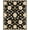 Black, Pattern 3, variant on ODIKA 4'x6' Machine Washable Non-Slip Area Rug, Midnight Bloom Abstract Floral High Traffic Rug, Blue, 123531