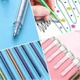 thumbnail image 3 of Fun Gel Pen Glitter Colored Pens Set Students Marking Highlighter Pen Glitter Gel Pen Set Students Stationery for Drawing 18PCS, 3 of 8