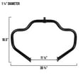 thumbnail image 5 of Krator Engine Guard Highway Mustache Crash Bar Compatible with Harley Davidson Street Glide FLHX 2009-2020, 5 of 8