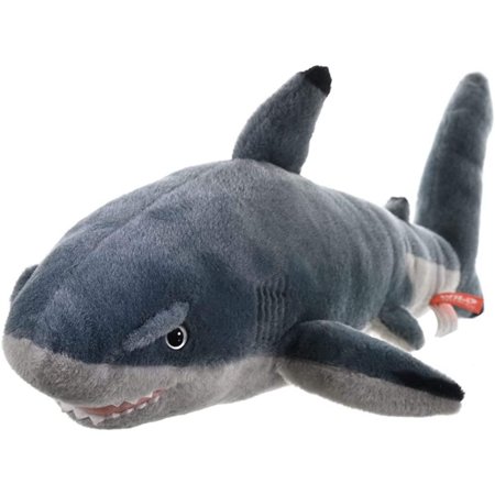 Cuddlekins Black-Tipped Shark Plush Stuffed Animal by Wild Republic Kid Gifts Ocean Animals 12 Inches