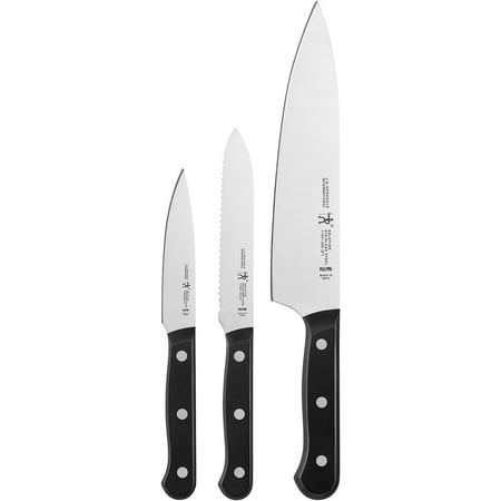 

Solution Razor-Sharp 3-pc Starter Knife Set German Engineered Informed by 100+ Years of Mastery