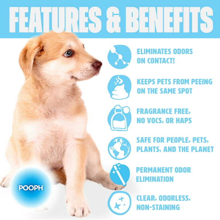 POOPH Pet Odor Stain Eliminator Spray 20oz