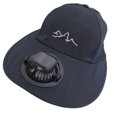 thumbnail image 6 of Rechargeable Solar Power Cooling Fan Hat with Adjustable Winds Speed for Adult Teens Camping Hiking with Sun Protections, 6 of 9