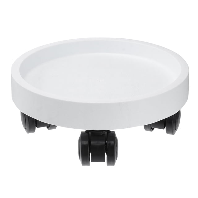 Miangastore 1pc Resin Flowerpot Tray Creative Gardening Pot Tray Flowerpot Plate For Garden Random Grid-pattern Base