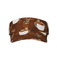 thumbnail image 3 of Balery Sloths Need More Coffee Sport Wear Athletic Visor Sun Sports Visor Hat Visor Adjustable Cap for Women and Men (One Size), 3 of 8