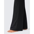 thumbnail image 4 of Pantalones de yoga CRZ YOGA Butterlift, cintura alta, pierna ancha, negros, XS, 4 of 5