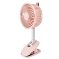 thumbnail image 2 of Pequeño ventilador de escritorio, ventilador con clip 360 mini ventilador USB máxima comodidad, 2 of 8