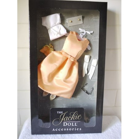 Franklin Mint The Jackie Doll Accessories - India State Visit - Peach Day Dress Ensemble by Jacqueline Kennedy