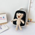 thumbnail image 1 of Bolsas de felpa para niños pequeños, mochila de dibujos animados de bebé precioso lindo, para niños recién nacidos y estudiantes de escuela, 1 of 4