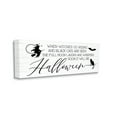 thumbnail image 3 of Stupell Industries Halloween Season Phrase Holiday Painting Gallery Wrapped Canvas Print Wall Art, 24 x 10, 3 of 7