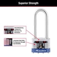 thumbnail image 4 of Candado Master Lock acero laminado 1-9/16 pulgadas ancho 3DLH, 4 of 8