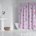 thumbnail image 2 of Pastel Princess Castle Pattern Shower Curtain 84"x72" ,Bathroom Decorative Shower Curtains Set with 12 Hooks,Modern Waterproof Washable Shower Curtain, 2 of 6
