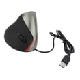 thumbnail image 1 of Ratón óptico vertical con cable 1200DPI 5 botones ergonómico de muñeca Portective USB Computadoras Ratones Advancent DZ5336-04B, 1 of 2