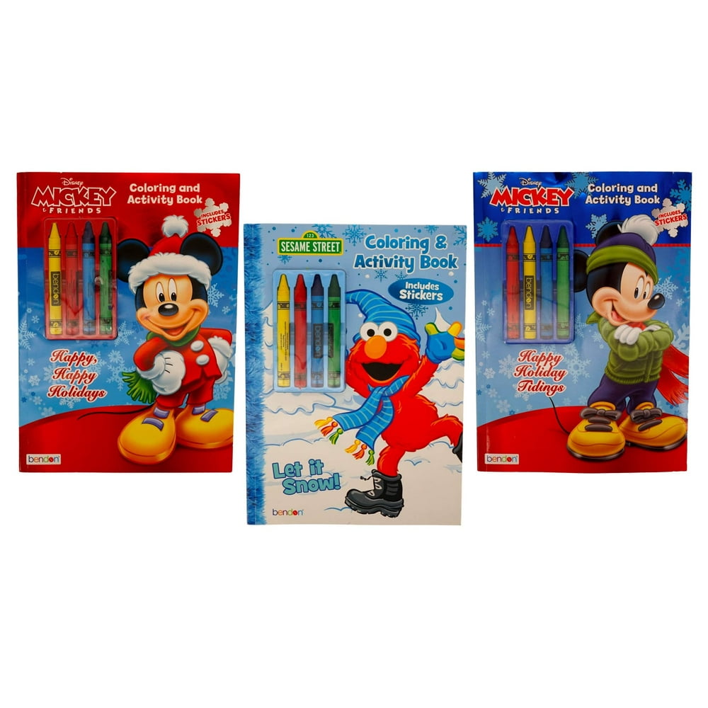 Download Holiday Coloring and Activity Books Bundle (3 Coloring ...