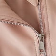thumbnail image 5 of XYAIYT Girls Leather Jacket Fashion Biker Style Zipper Up Short Coat for Kids Fall Spring Outerwear Going Out, 5 of 6