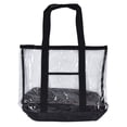 thumbnail image 3 of Transparent Beach Bag, Waterproof PVC Multi Use Clear Tote Bag With Zipper Closure For Beach For Pool, 3 of 8