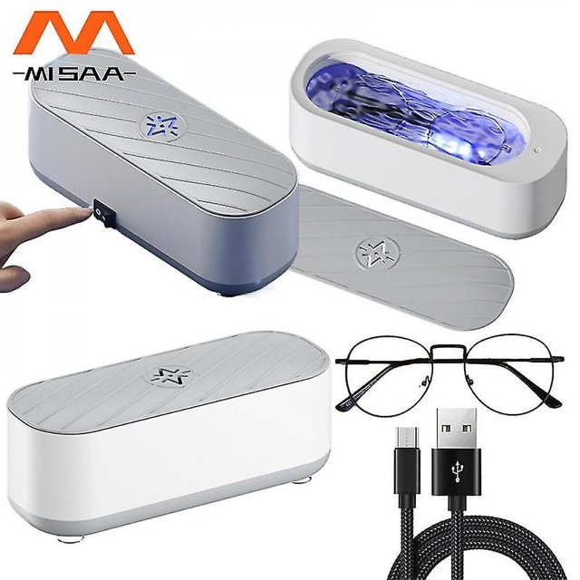 Máquina de limpieza ultrasónica LIUYMXG con carga USB/batería 360 grados