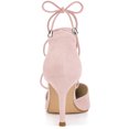 thumbnail image 4 of Zapatos de mujer Allegra K Tacones de aguja Salón Rosa 36, 4 of 7