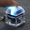 thumbnail image 2 of Tester Sampler Mechanical Keyboards 1-Key Testing Tool Translucent Keychain, 2 of 10