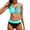 style 06-Green, variant on Swimsuits for Women Straps Triangle V Wire Halter Bathing Sets Two Piece Swimwears Bikini Swimsuits for Women Blue M