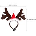 thumbnail image 1 of Mascota Navidad Diadema Reno Asta Navidad Sombrero Navidad Gato Perro Disfraz Accesorio Banban, 1 of 2