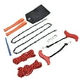 Hand Rope Chain Saw Efficient Both Sides Teeth Blades Folding Pocket