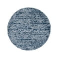 thumbnail image 3 of Unique Loom Hygge Shag Collection Area Rug - Misty (5' 1" Round Blue/Light Blue), 3 of 7