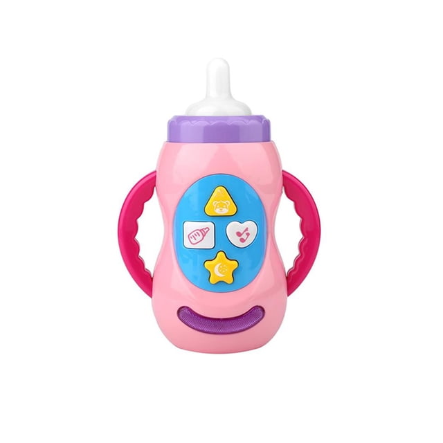 Bebé Sonido Música Simulación Botella De Leche Juguete Niños Infantes Herramienta De Aprendizaje Temprano Instrumentos Juguetes Musicales Kearding FN003195-00