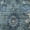 Blue, variant on Addison Rugs Mayfield Premium Machine Washable Traditional Global Teal Round Rug, 8' x 8'
