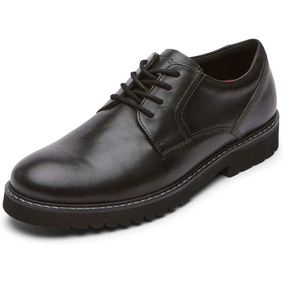 Rockport Men's Maverick Plain Toe Oxford Black 10M