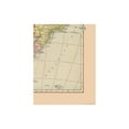 thumbnail image 2 of Historic Map - South America - Hammond 1910 - Vintage Wall Art, 2 of 4