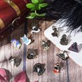 thumbnail image 3 of Gothic Pins Skeleton Brooch Pin Raven Cartoon Animal Cute Cat Unicorn Dog Horror Skull Brooches Punk Style, 3 of 9