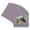 Grape Purple, variant on Pansy Purple Picture Frame Mat for 6x6 Frames - Fits 4x4 Photos - 1 Mat