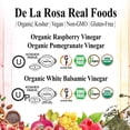 thumbnail image 2 of De La Rosa 613 Raspberry, Pomegranate & White Balsamic Vinegar, 8.45 oz (Pack of 3), 2 of 6