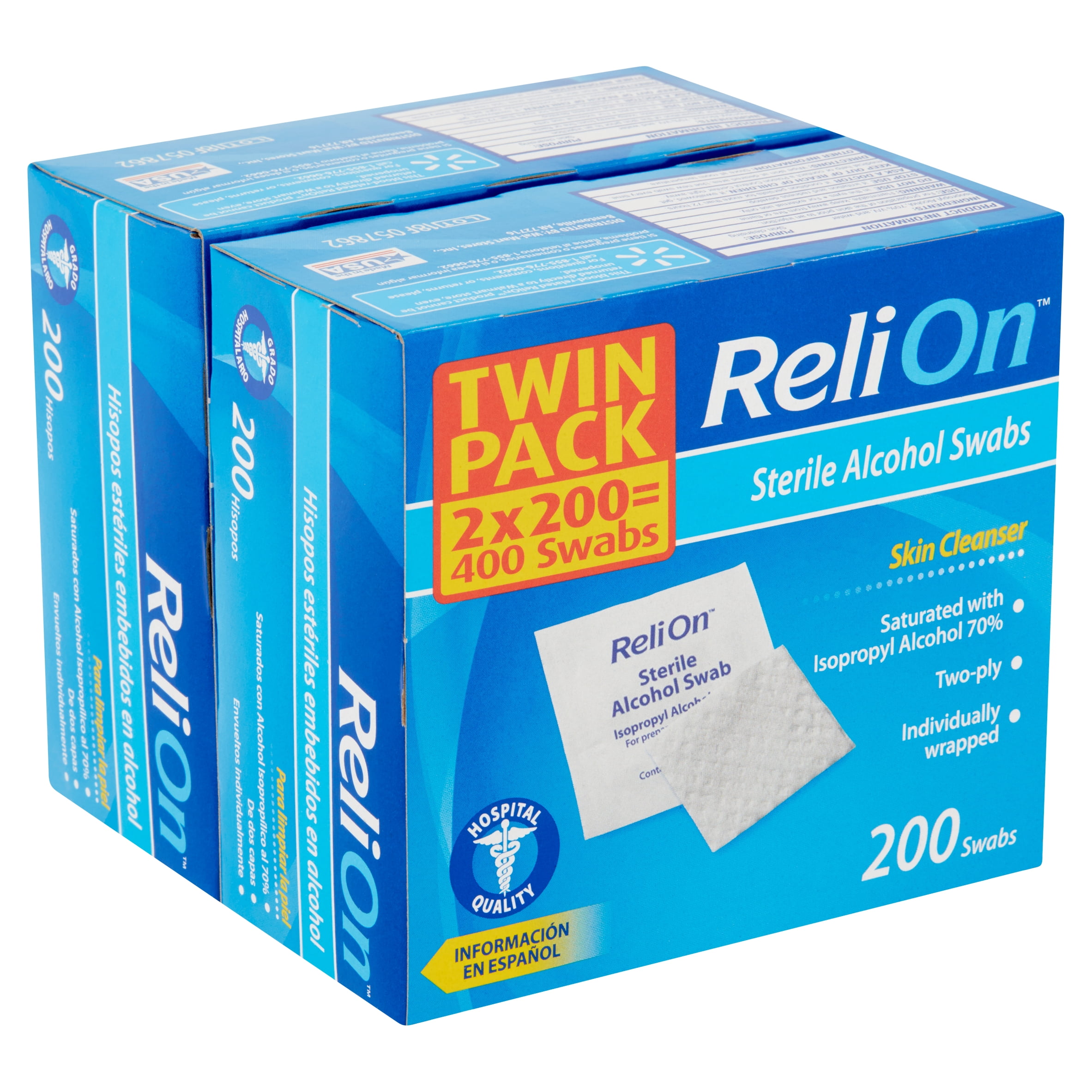 ReliOn Skin Cleanser Sterile Alcohol 