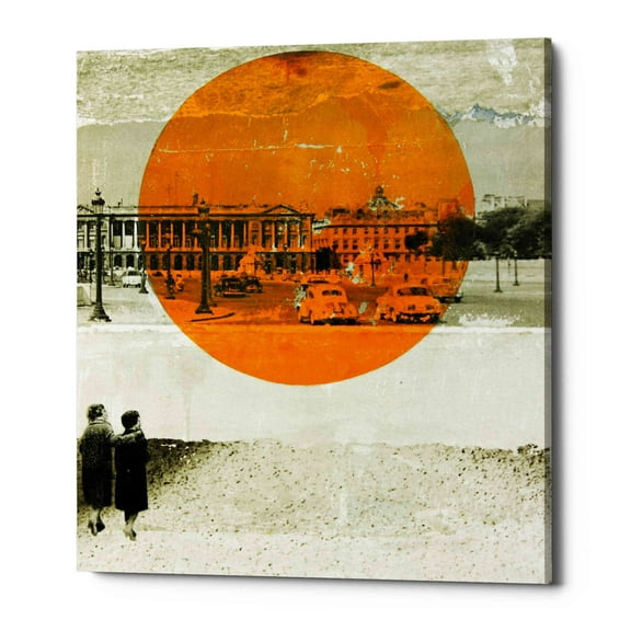 Epic Graffiti 'Aftermath' by DB Waterman, Canvas Wall Art, 16"x18"