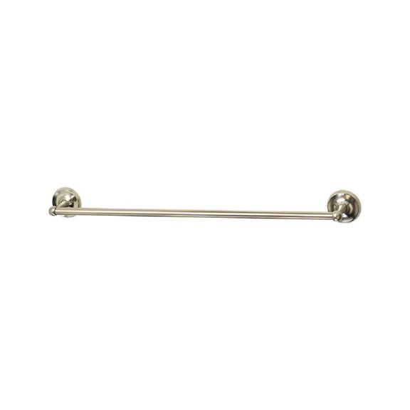 OakBrook Brushed Nickel Towel Bar 18 in. L Zinc