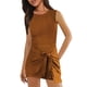 thumbnail image 1 of WILLBEST Pantalones Casuales para Mujer, Pantalones Cortos de Verano Cómodos, Uso Diario Versátil, Diseño de Color Sólido, Ajuste Relajado para Darle Estilo. Grande, 1 of 6