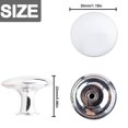 thumbnail image 2 of Hardware Handle HUGOLEM, paquete de 20 pomos redondos plateados de 3 cm, 2 of 5