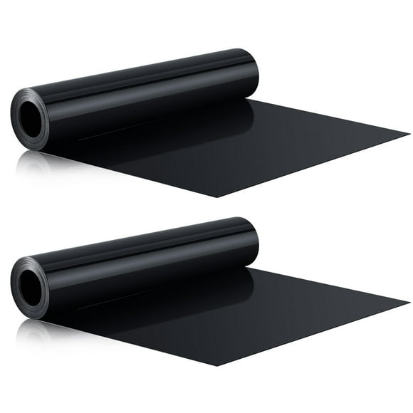 Sistema de drenaje de cubierta Pangda, 2 rollos de 5 m x 50 cm, negro
