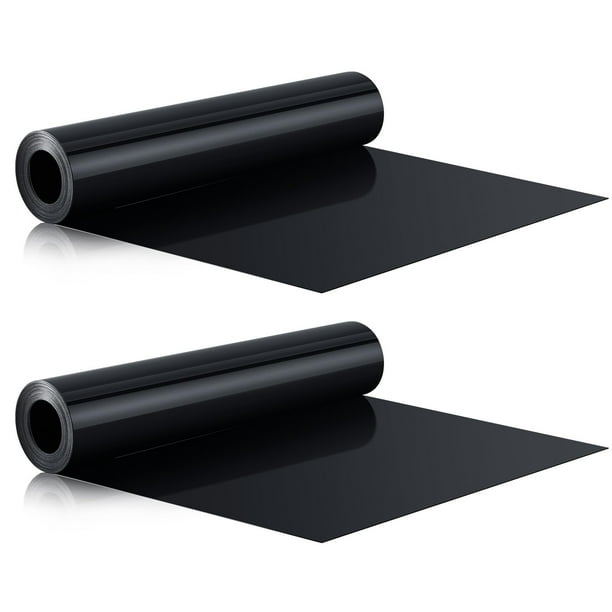 Sistema de drenaje de cubierta Pangda, 2 rollos de 5 m x 50 cm, negro